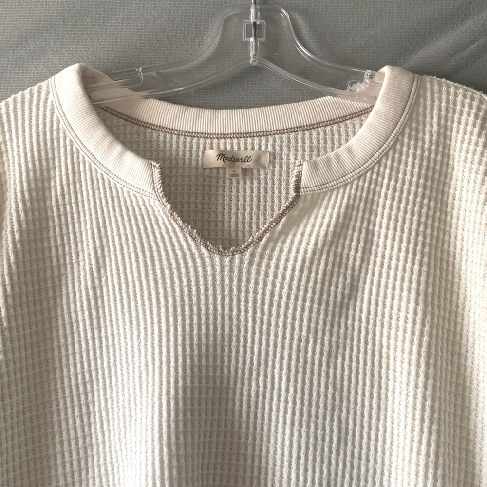 Off white long sleeve.